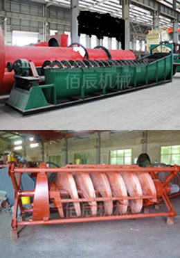 選礦設備螺旋溜槽與螺旋分機