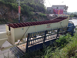 螺旋洗砂機(jī)發(fā)貨