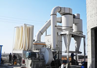 高壓懸輥磨現(xiàn)場