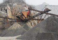 砂石生產(chǎn)現(xiàn)場